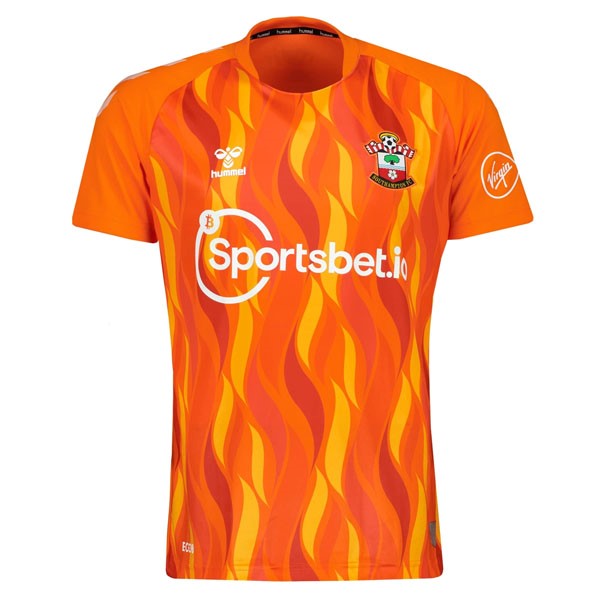 Thailande Maillot Football Southampton Gardien 2021-22 Orange